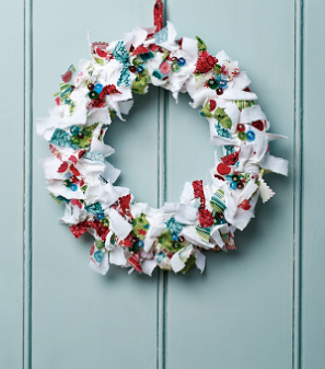 Rag Wreath