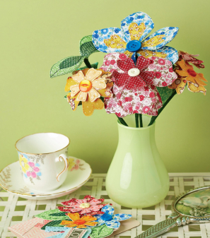 Mother’s Day Fabric Flower Bouquet