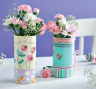 Floral Patchwork Vase Slip Covers