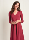 Malia Jersey Knit Wrap Dress Sewing Pattern