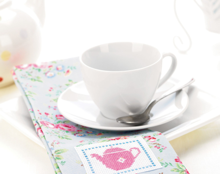 Cross Stitched Tea Cloths